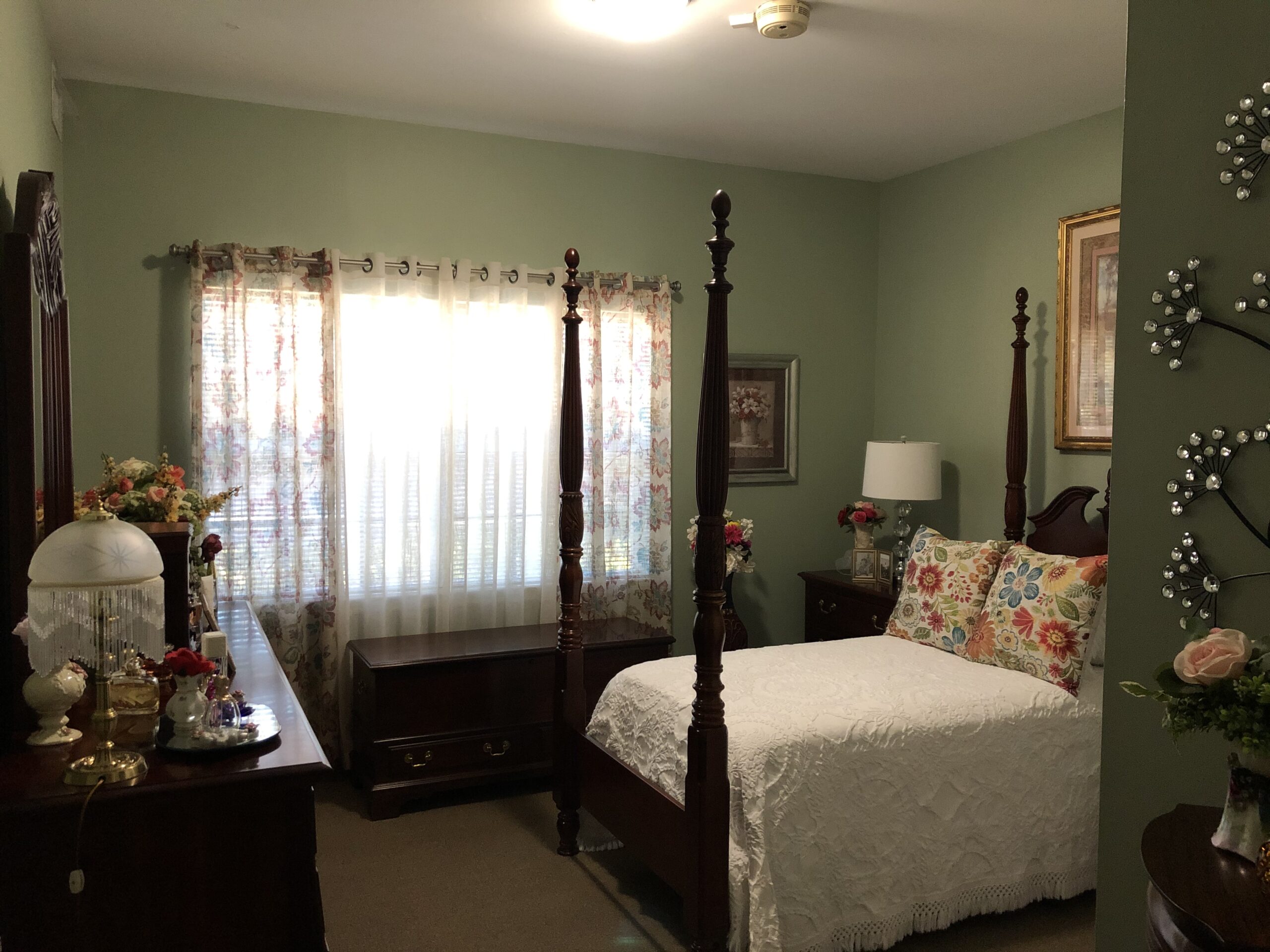 Peaceful private respite suite